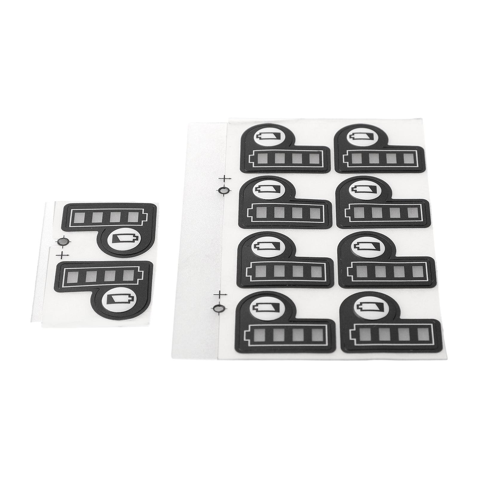 

Set of Ten Battery Key Sticker Labels For Use with Bl1830 & Bl1430 Lithium Ion Batteries (Fits Both Voltage Types) China Mainland