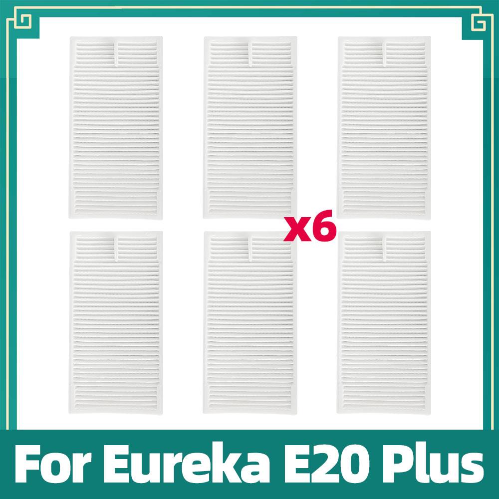 Fit For Eureka E20 Plus Vacuum Replacement Parts Main Side Brush HEPA Filter Mop Cloth Accessories