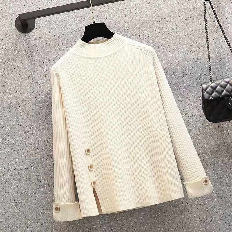 

Женская велюровая базовая футболка большого размера на осень и зиму, однотонный пуловер с круглым вырезом, свободная велюровая футболка с длинным рукавом 5XL бежевый