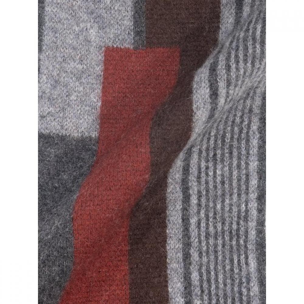 VANBROUGH Cashmere Pattern Geometry Petit Scarf Bpftm1001 Gy