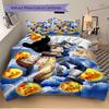 3pcs Dragon Ball Z Bedding Set. Soft and Comfortable with No Core Included (1x Duvet Cover + 2x Pillow Covers) Yy251009225