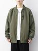 Herren Modische Lässige Pilot Jacke mit Baseballkragen für Herbst und Winter