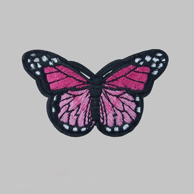 Embroider Flower Patch Patch Patch Cloth Patch Cute Multi-colored Small Butterfly Clothes Decoration Patch Hole Patch Embroidery Label
