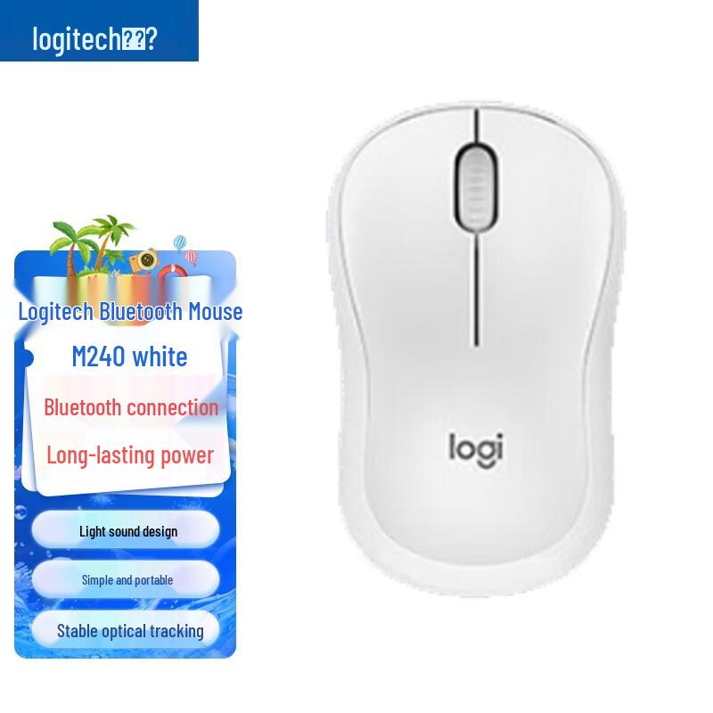 

Logitech M240 Wireless Bluetooth Mouse