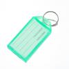 10-50pcs Colorful Plastic Keychain Key Tags Label With Split Ring For Diy Numbered Name Baggage Tag Id Label Name Tags