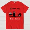 Fais-moi confiance, je suis médecin T-shirt décontracté d'été unisexe 100% coton frais ample