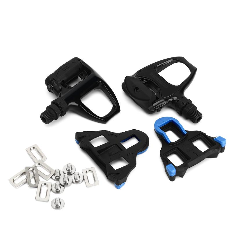 1Pair Road Bike Pedal Cleat Plastic Bicycle Shoe Universal Self-Locking Pedales For Shimano SH10 SH11 SH12 Cycling Pedal Cleats