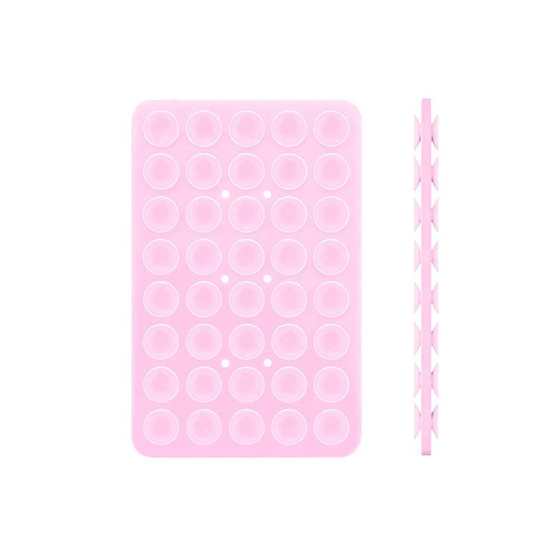Single Double Side Silicone Suction Pad For Mobile Phone Fixture Suction Cup Backed Multifunctional Adhesive Silicone Rubber Suc 2pcs