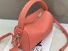 2025 Large Capacity Korean Style Soft Genuine Leather Cheese Handheld Underarm Bag - Light Luxury Casual Niche Design