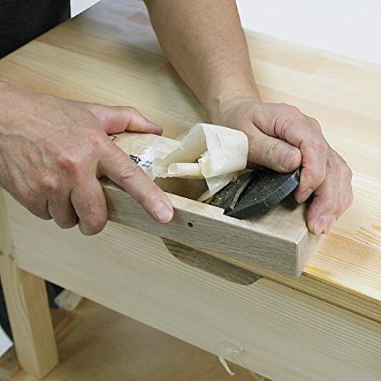 KAKURI 12525 Planer Blade Width 65mm Planer Planer Flat DIY Carpenter Tools Wood Surface Finishing Processing Two-blade