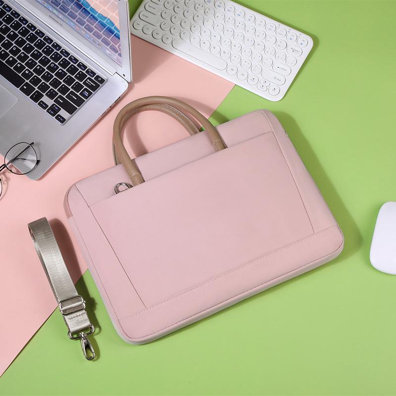 

TS JYL laptop bag,Korean Country Laptop Sleeve 11 Inch iPad 14 Inch Notebook Rural 13~13.3 inches рожевий
