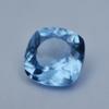 Natural Blue Sapphire Loose Gemstone Square Cushion Cut 6.10 Ct September Birthday Birthstone