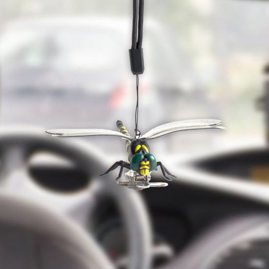 1/2/3/4/5 Sets Fake Dragonfly Decoration Portable Outdoor Camping Gnats Fly Repellent Simulated 3D Dragonfly Model Ornament Kids Educational Toy