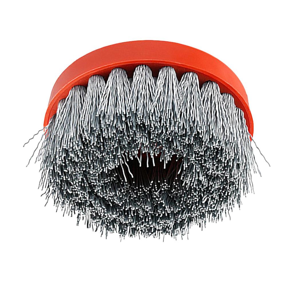 4inch Grinding Abrasive Brush Accessories Thread M14 for Making Antique Finish Durable Professional Replacement Spare Parts