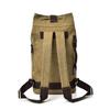 Unisex Canvas Sports Backpack: Round Barrel, Travel & School Laptop Bag for Men