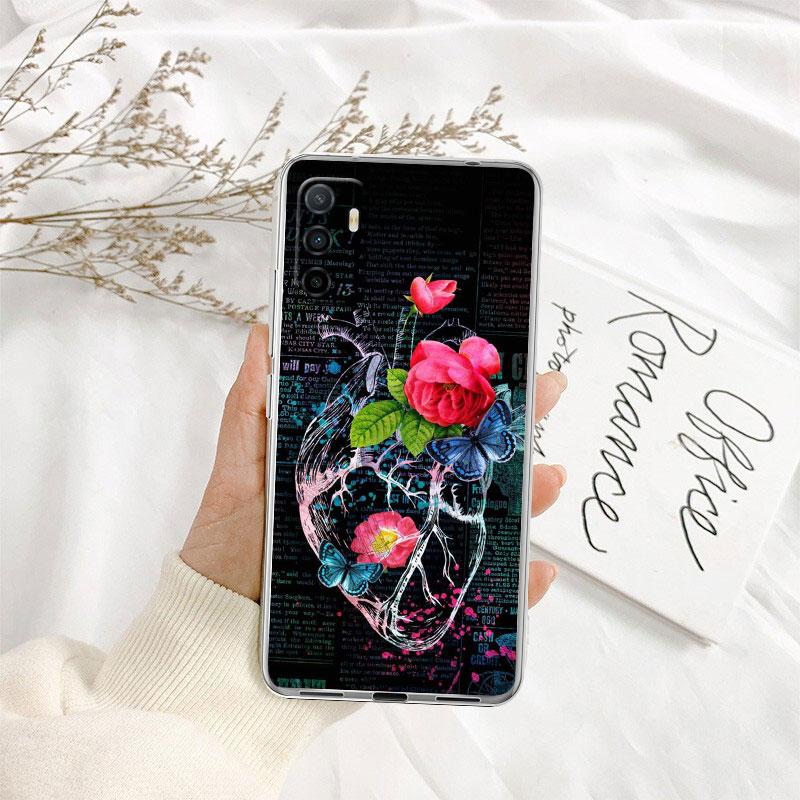 Calm Heart Art Transparent Phone Case for Motorola Moto G40 G04 G05 One Ace Action  Fusion + Plus Hyper Macro Vision Zoom