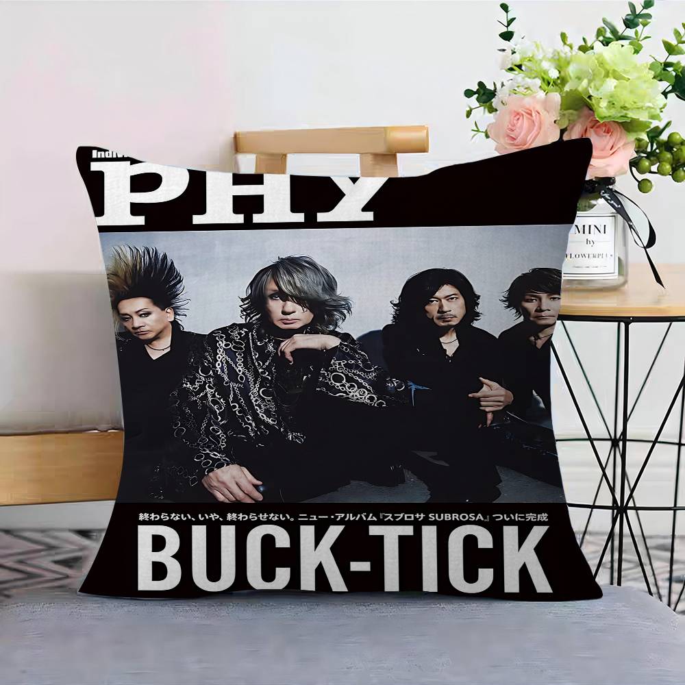 Classic B-Buck T-Tick Decorative Room Aesthetics Pillow Case Home Decor Bedroom Sofa Bed Couch Pillow Cover 45x45