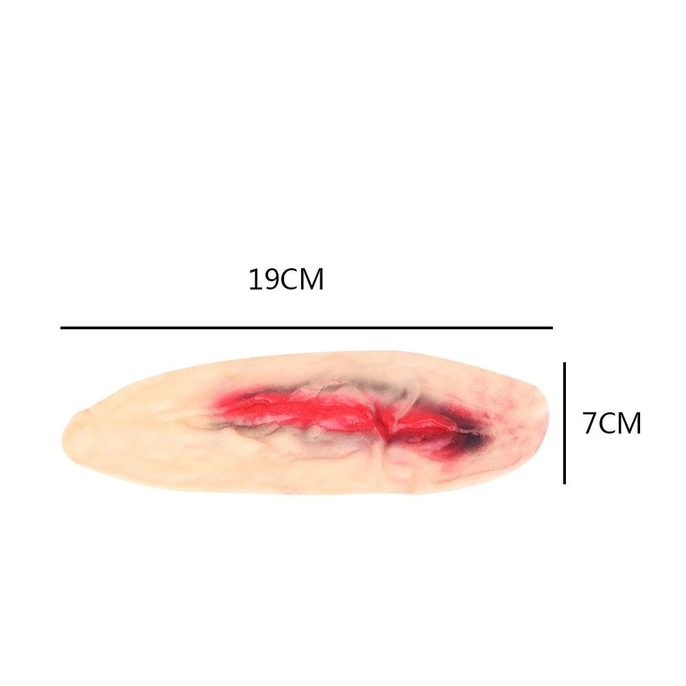 Halloween Decoration High-grade Fake Scars Funny Props 1 Pc