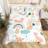 Capybara Bedding Set Twin Size Kids Gifts For Capybara Lovers Comforter Cover Set For Teens Capybara Animals Lovers Duvet Cover
