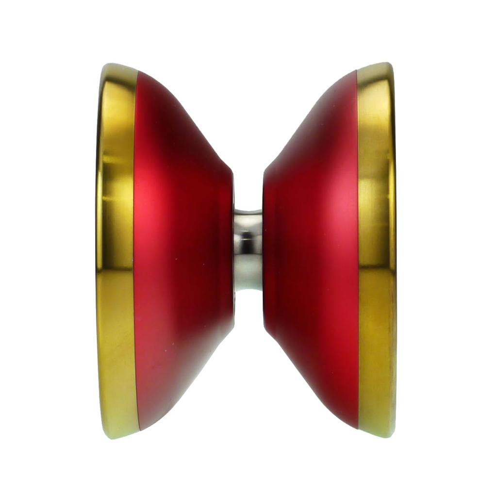 Bimetal Spin Gear Stealth Bind Exclusive Model x Gold Yo-Yo (Red Rim)