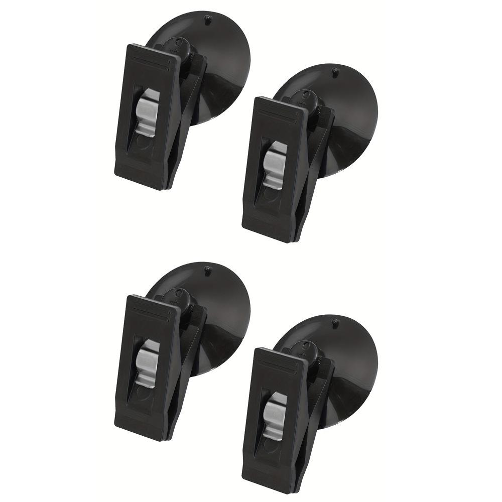 Suction Cup Ticket Clip Car Window Sucker Clip Interior Portable Removable Holder For Sunshade Curtain Car Accessories