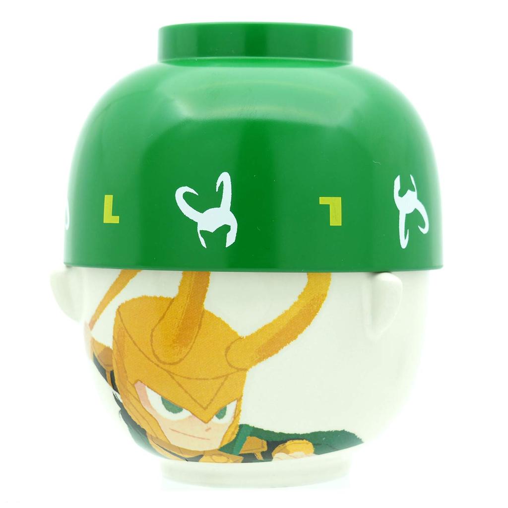 Marvel Gurihiru Large Loki Rice Bowl and Soup Bowl Set (SAN3116-3)