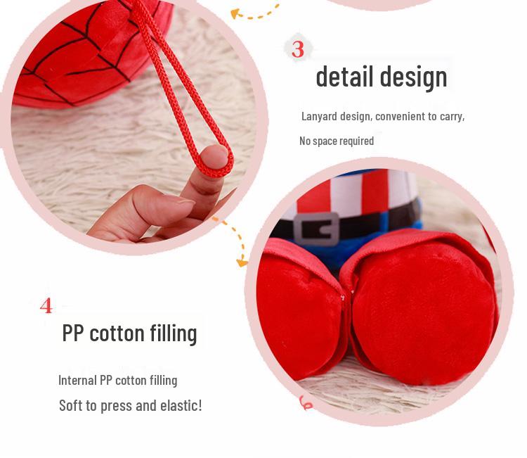 Large Cartoon Anime Plush Doll Pillow - Soft Toy for Kids, 61cm