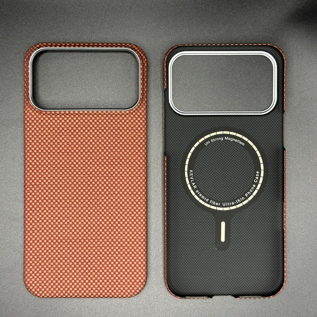 Kevlar Aramid Fiber Magnetic MagSafe Case for iPhone17 Pro Max - Ultra-Thin