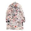 BURBERRY Bastian Tisci period graphic coat coat 48 beigeUsed