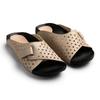 Official Arch Fitter 603 Sofa Room For Men and Also for Plantar Fasciitis [AKAISHI] (L 24.0-24.5cm Greige) Slippers, Shoes, Unisex, Women,