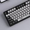 PBT Puddings Keycaps Set 122Keys 4-Side Color Light Diffusions And Heat Sublimated Printing For Mechanical Keyboards
