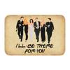 Funny TV Show Friends Collage Front Floor Door Entrance Mats Indoor Bathroom Kitchen Doormat Toilet Carpet Rug