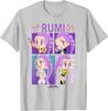 KPop Demon Hunters Rumi TShirt Summer Mens and Womens Clothing Fashion High Quality Short Sleeved Tshirt New in Tops