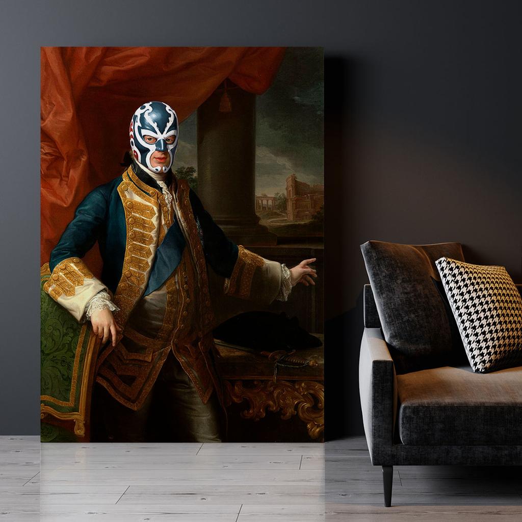 Obraz na płótnie luchador lucha libre