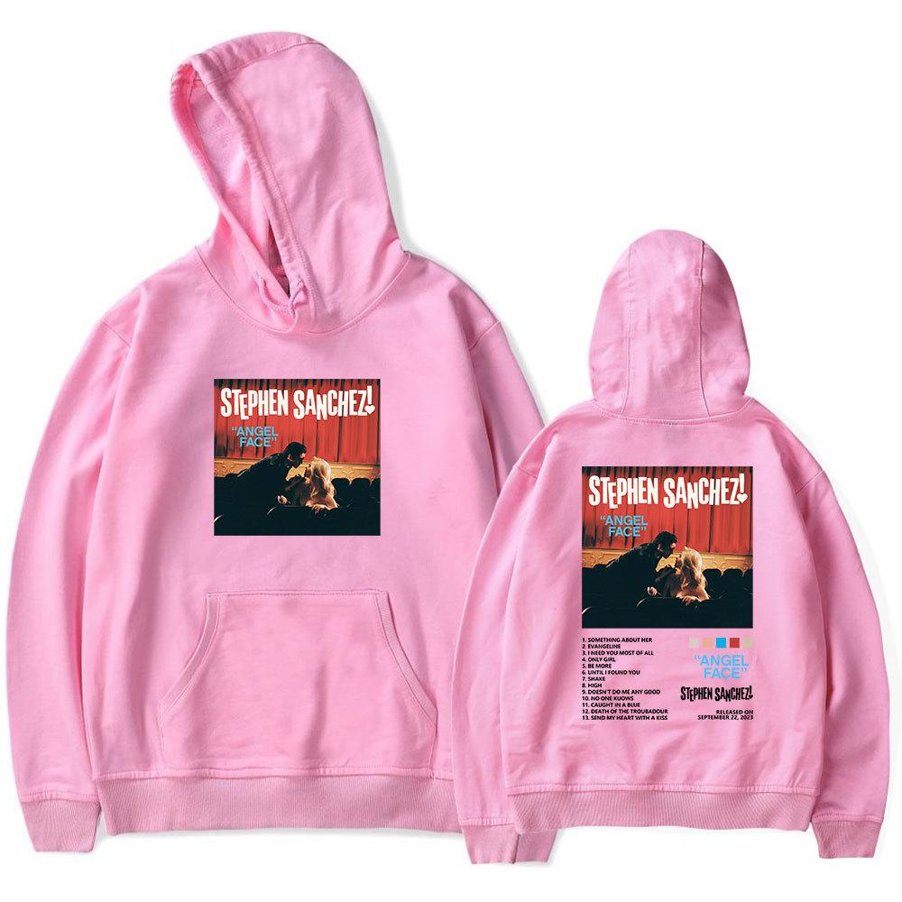 Stephen Sanchez Tour Hoodies Angel Face Album Merch Women