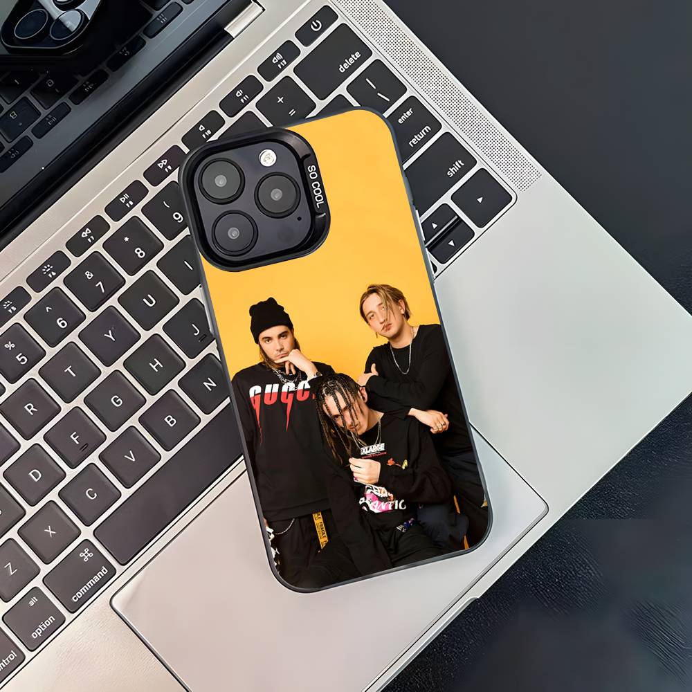 C-Chase Atlantic Music Group Phone Case For iPhone 17,16,15,14,13,12,11,Pro,XS,Max,Plus,Mini,SE4,E Black Matte Shockproof Cover