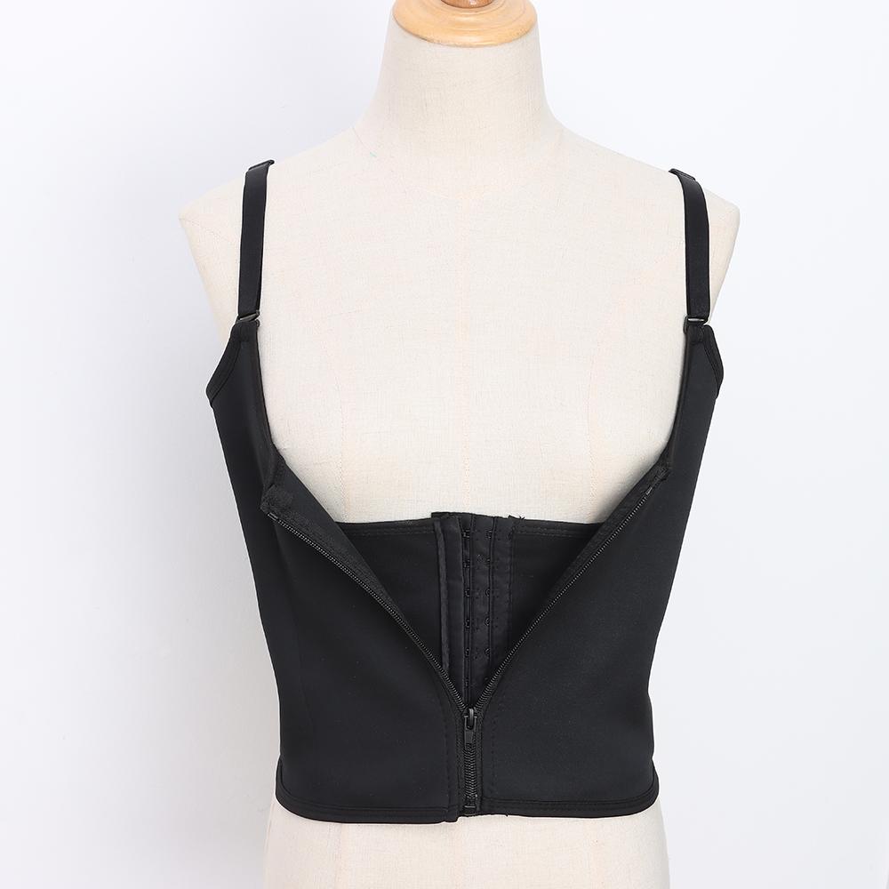 Practical Women Zipper Vest Slimming Belt Women Waist Trainer Body Shaper Corset Slimming Girdle