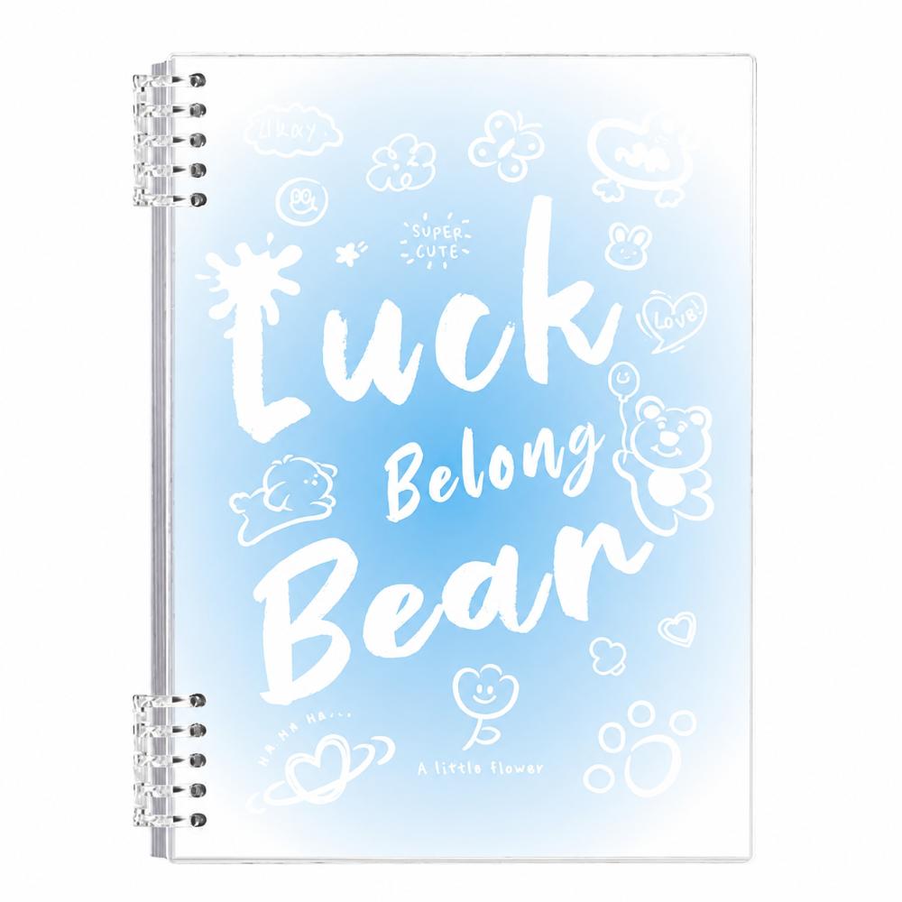 Gradient Color Binder Notebook A5/B5 Notepad Multi-functional Loose-leaf Notebook Studnets
