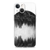 Phone Case For iPhone 15 14 13 12 Mini 11 Pro Max XS X XR 7 8 Plus Clear Shockproof Silicone TPU Cover Forest Geometry Wood