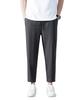Cooling Summer Super Sweatpants with Adjustable Loose Ice Silk Plus Sizes Dark Men's Trousers, -5°C Wear, 3/4 Length, 9/10 Length, Quick-Drying,
