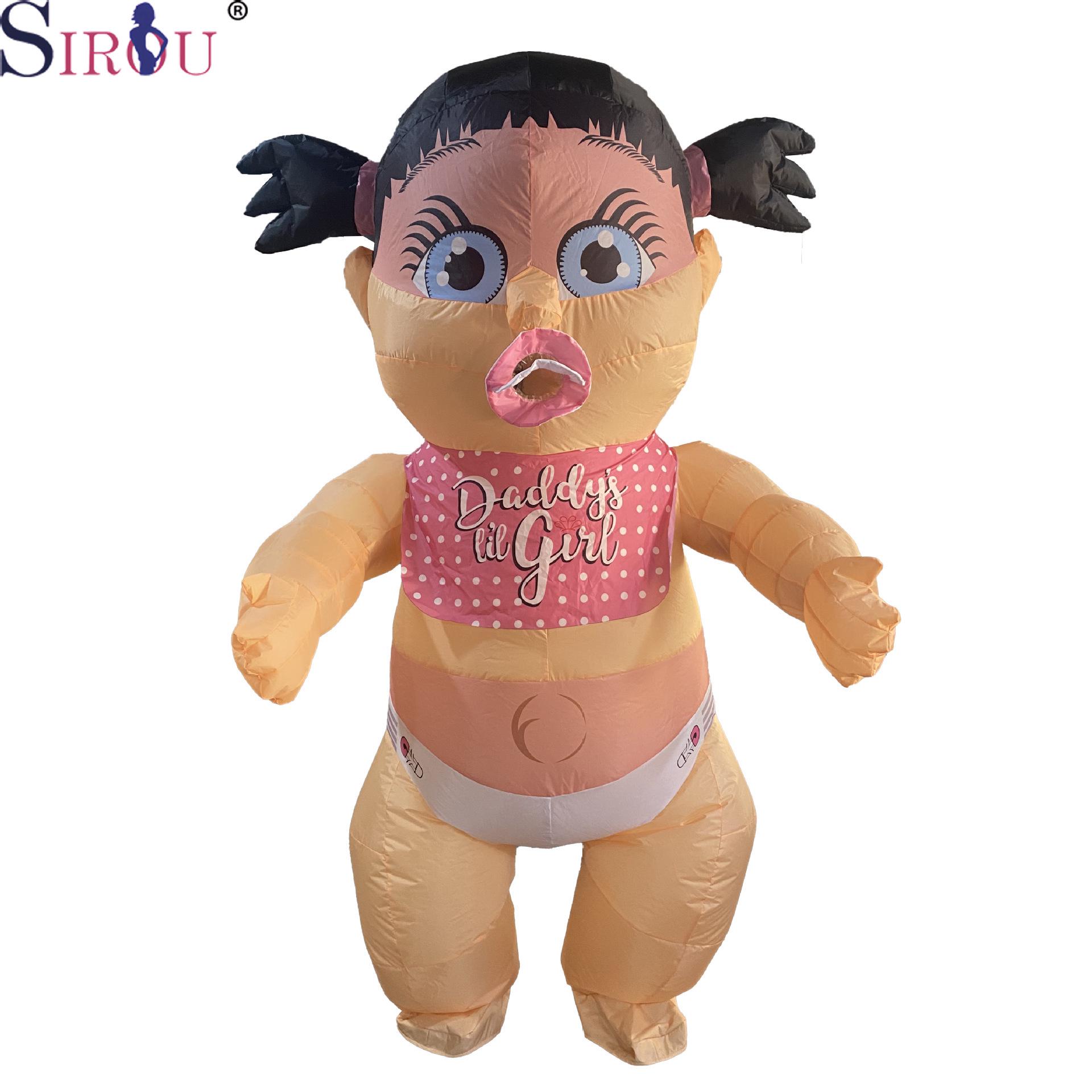 Cross-Border Inflatable Costume for Baby and Couple Parties For Adults (Height 150-190CM)