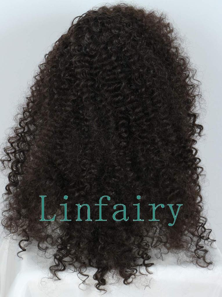 Linfairy Curly Cosplay Wig, Heat-Resistant, Costume Accessory, Festival Wig, 282