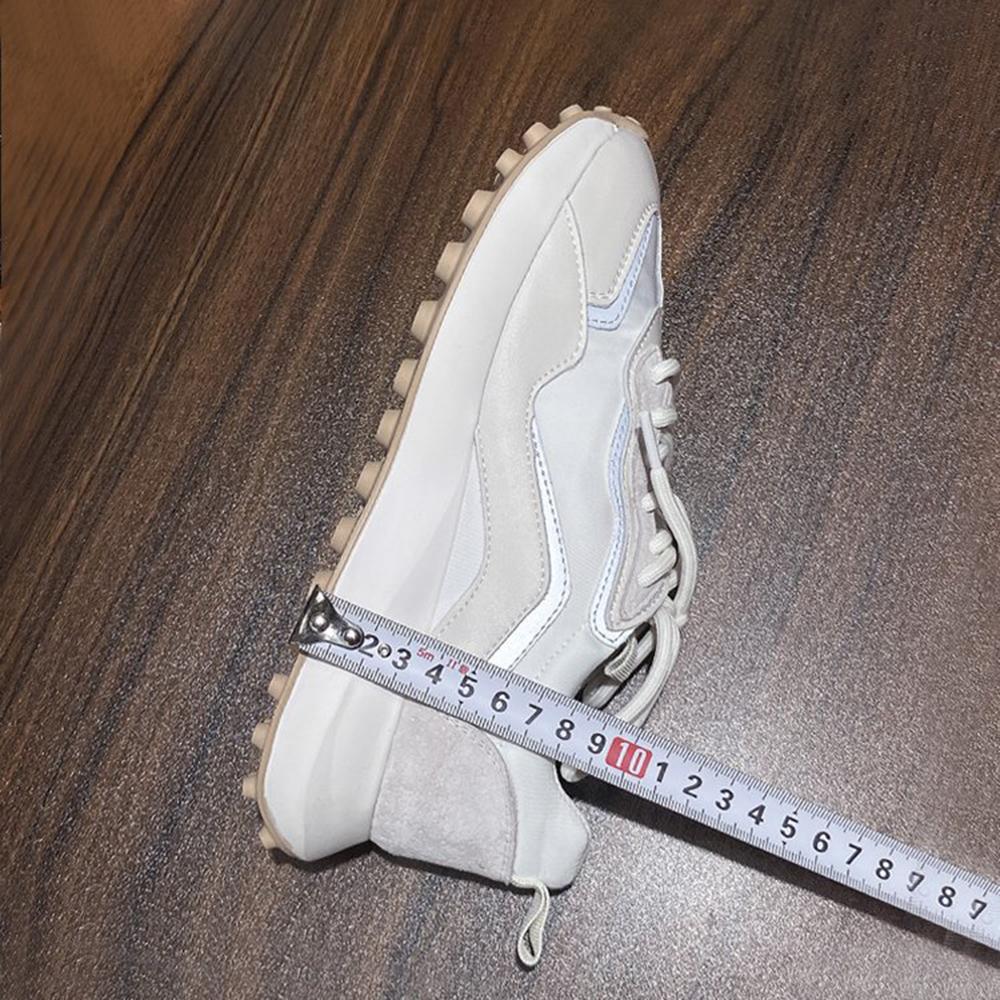 Damesneakers Nye Pustende Mesh Vaffel Smal Midje Forrest Gump Sko Pappa Sko Fitness Løping Fritidssportssko