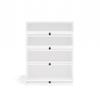 Loka White Shoe Cabinet