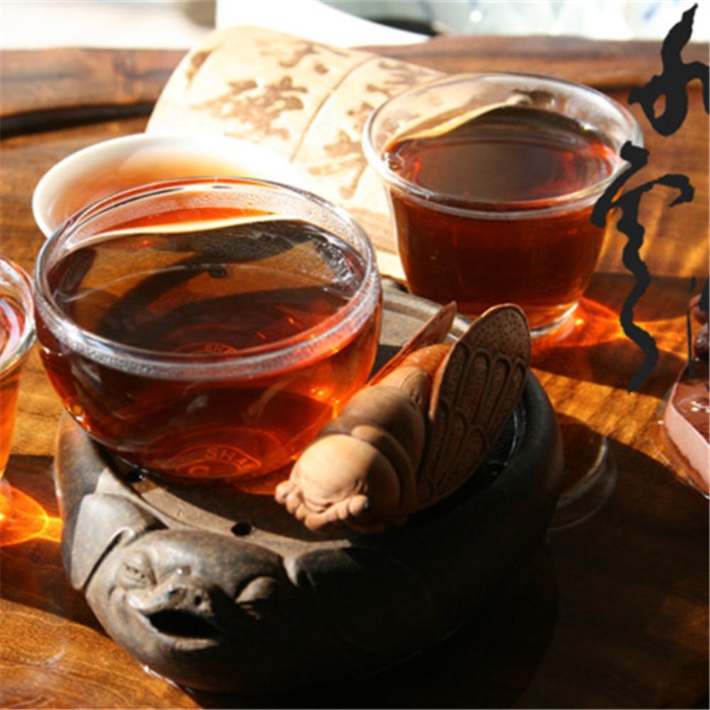 357g Yunnan Pu-erh Tea Cake Ripened Puer Health Green Food