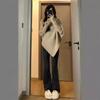Autumn and Winter New Irregular Turtleneck Sweater Women's Gentle Lazy Style Casual Pullover Knitted Top