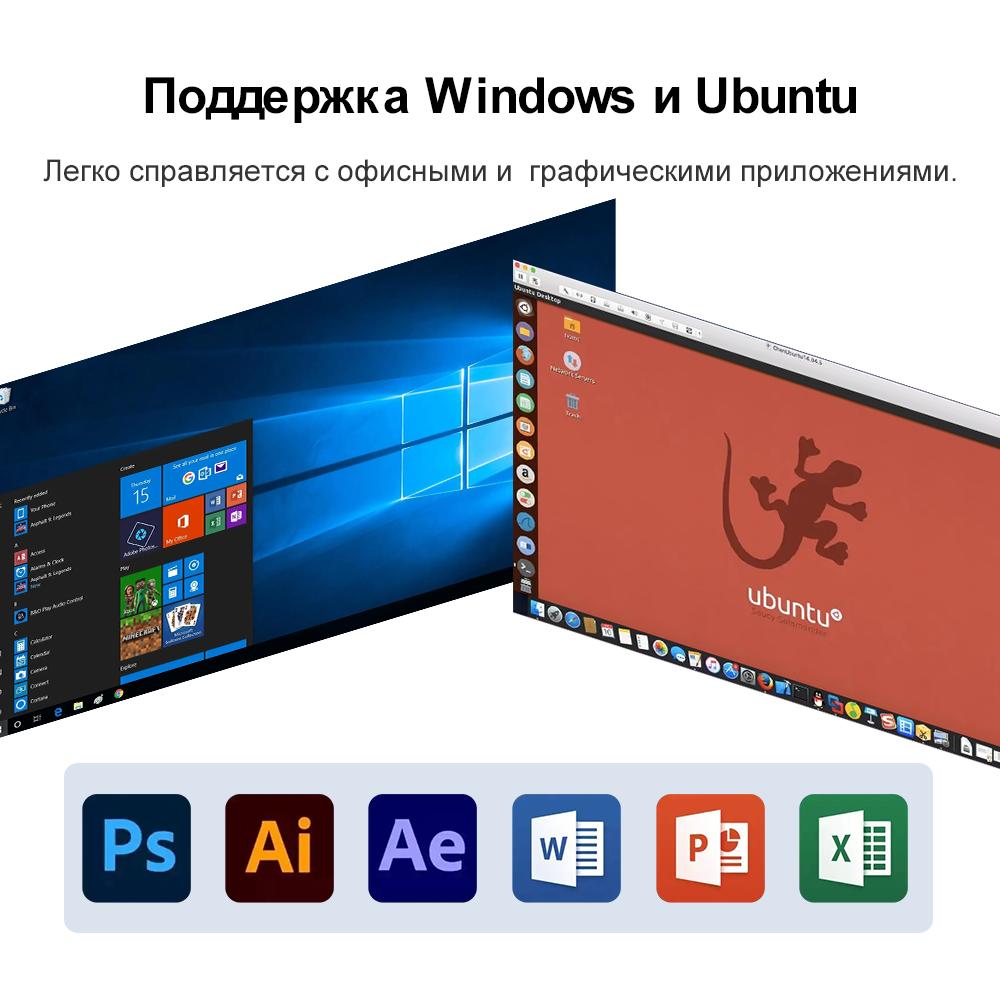 Mini PC  Ninkear M8  16G+1T SSD AMD Ryzen 7 8745HS AMD Radeon 780M Windows 11 PRO