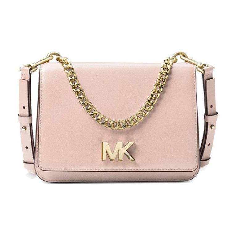 

Michael Kors Mott Solid Color Commuter Leather Shoulder Bag Women Bags Pink 30T7G0XL7L-SOFT-PINK Basic Set (Bag+Dust Bag)