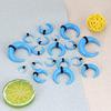 WKOUD 18Pcs Acrylic Septum Pincher Tapers C Shape Buffalo Ear Taper Kit Stretching Expander Rings for Nose Ear Gauges