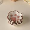 Cat Claw Flavor Dish Cute Ins Cartoon Creative Dish Home Seasoning Ceramic Small Dish Desktop Atmosphere Decorative Dish